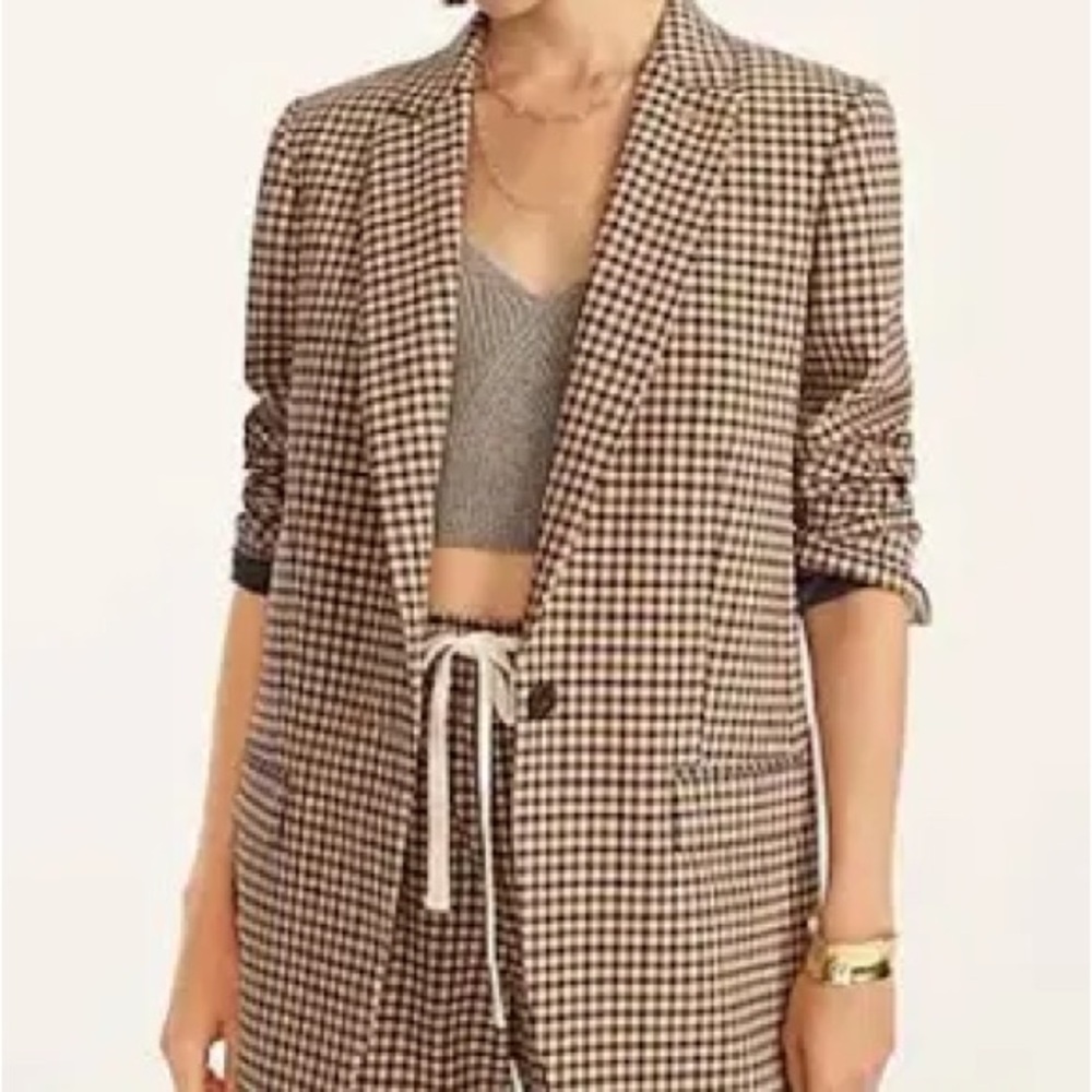 J. Crew Alfie wool blazer, size 0, like new - Picture 2 of 9